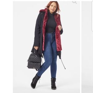 🎉Host.Pick🆕 XXL removable faux fur parka